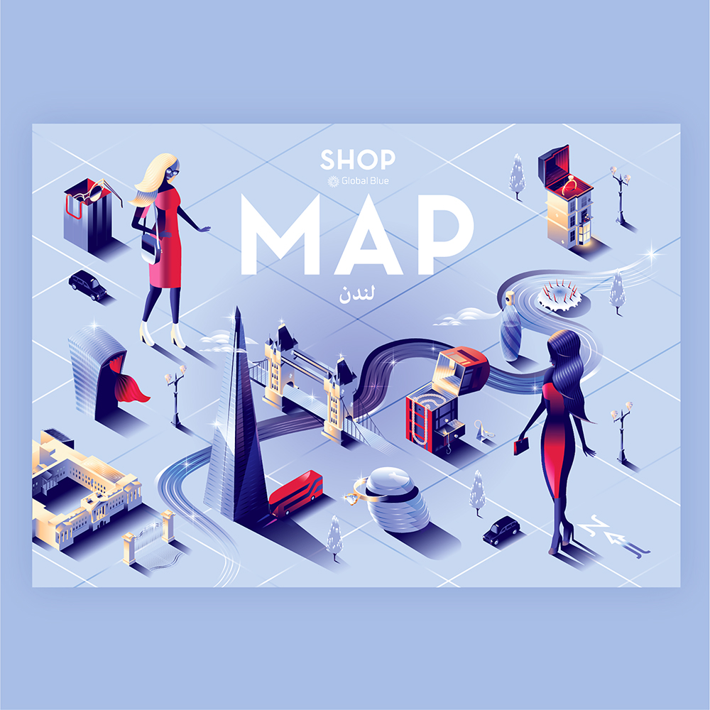 Shop map London