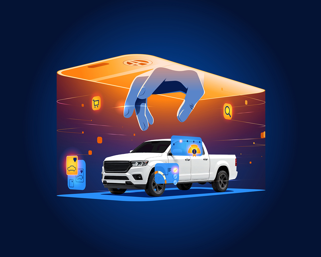 autotrader brand illustrations