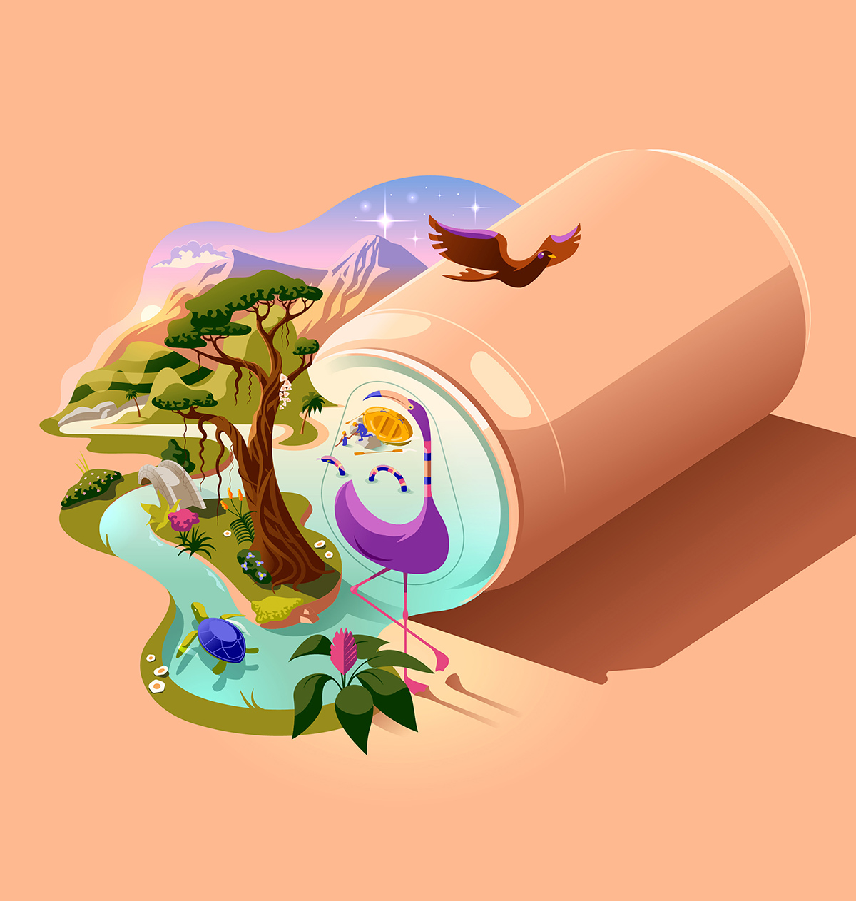canned vacation